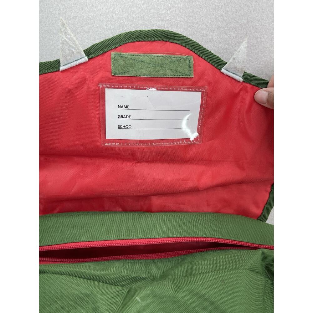 Dinosaur Backpack 10” Green Bixbee Toddler Kids Bag Lightweight Water Res - Picture 7 of 13